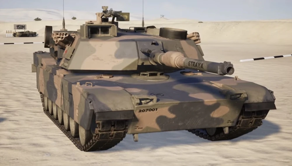 Foto do M1A1 Abrams