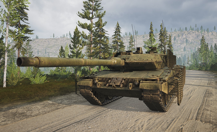 Foto do Leopard 2A6M