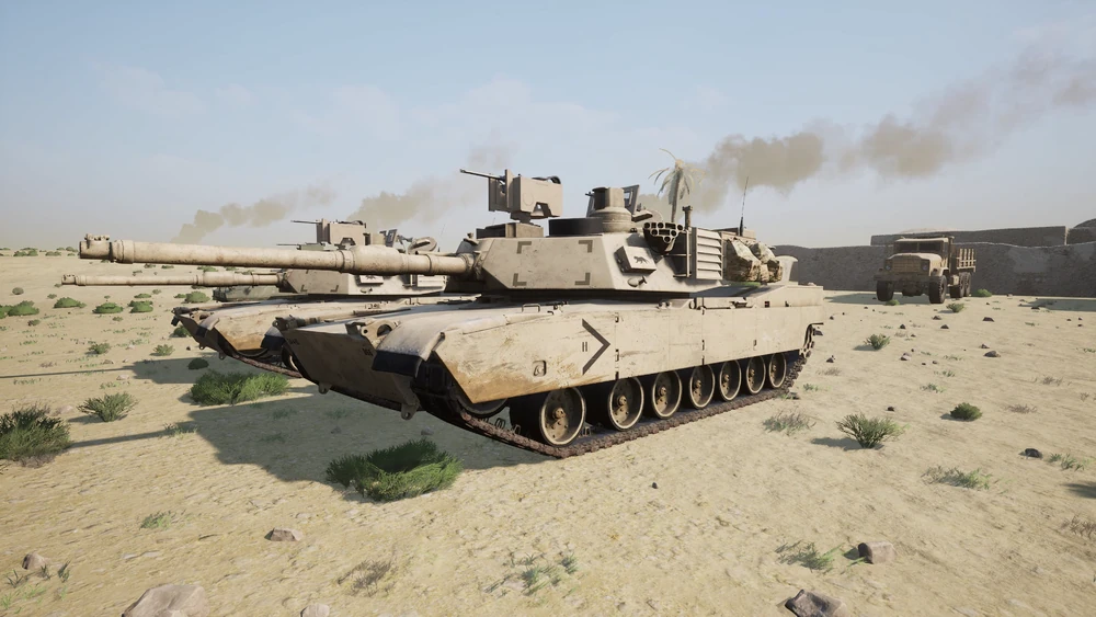 Foto do M1A2 Abrams